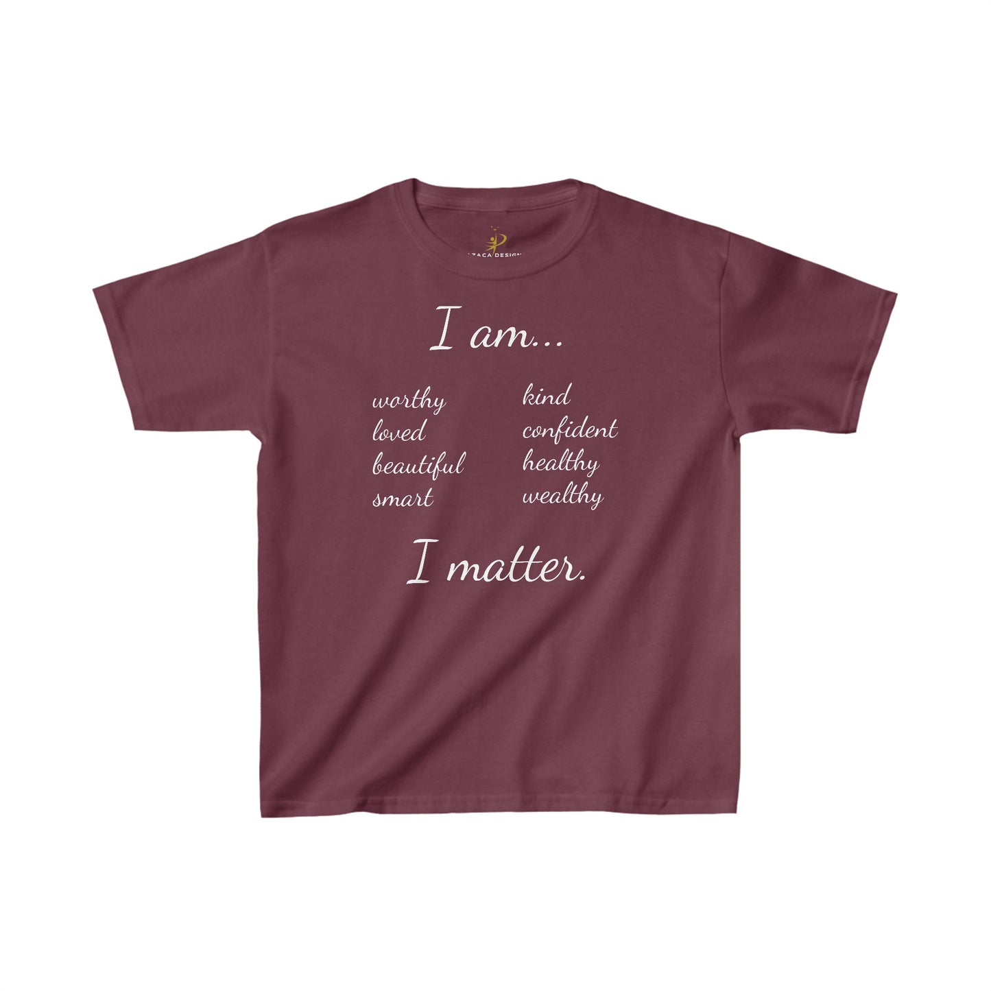 Affirmation Kids Heavy Cotton Tee (XS-XL) - (Unisex)