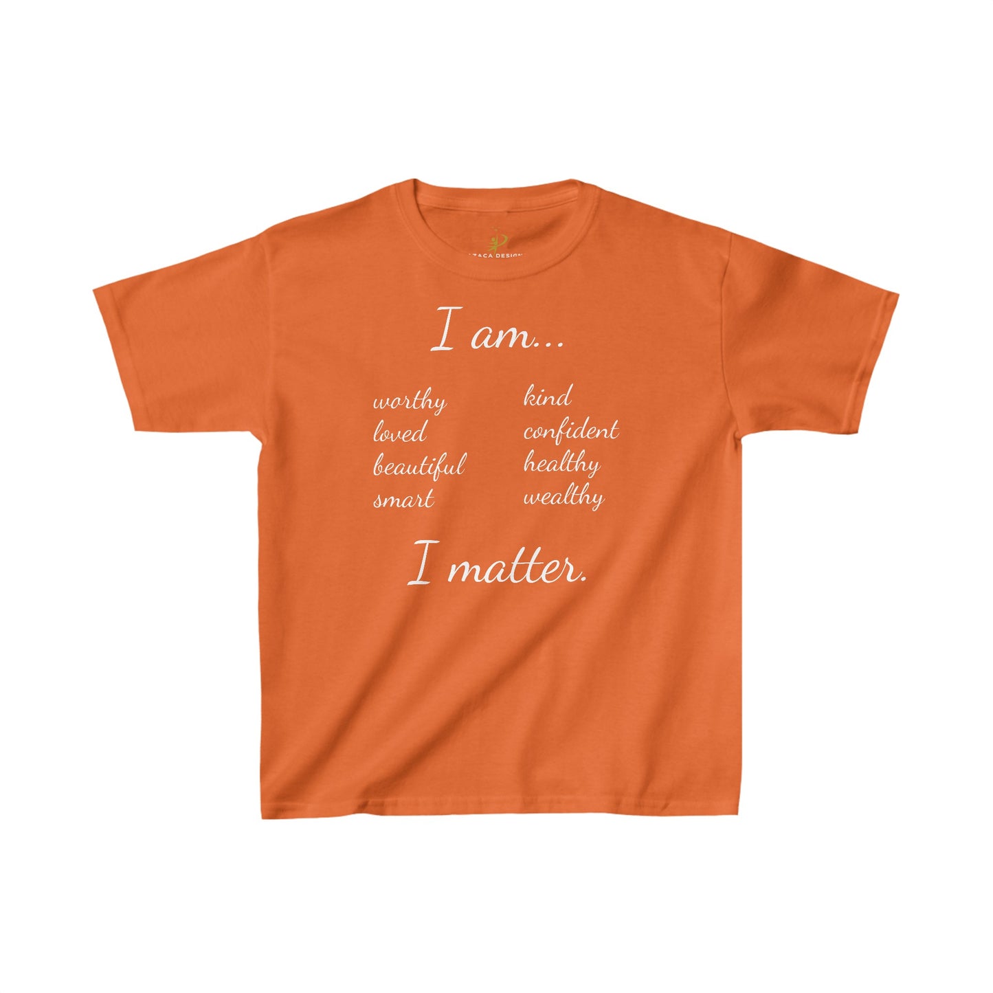 Affirmation Kids Heavy Cotton Tee (XS-XL) - (Unisex)