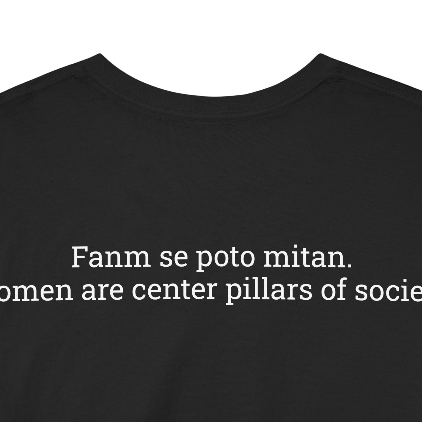 Fanm Ayisyèn se TREZÒ (Haïtian Women are TREASURES) Cotton Tee