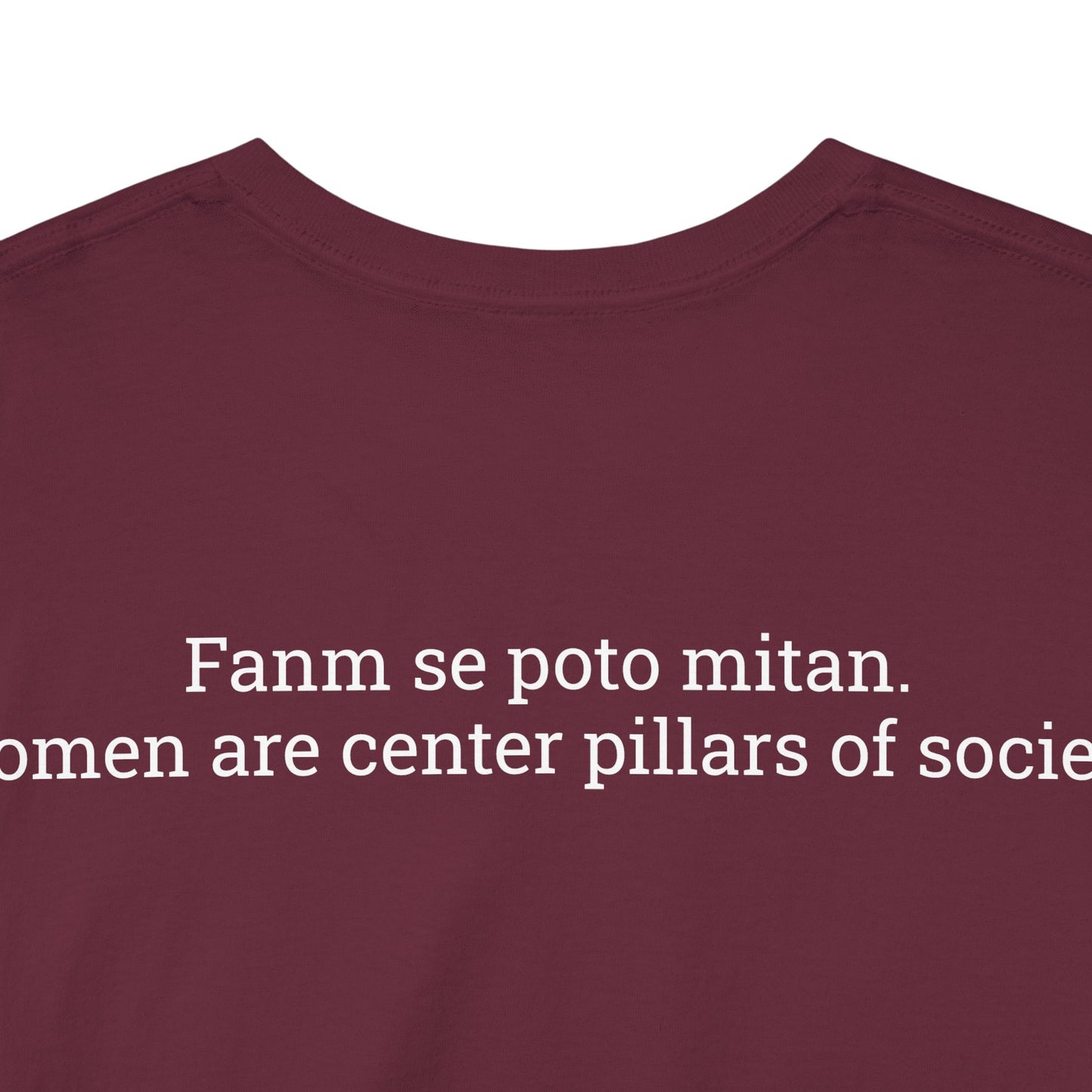 Fanm Ayisyèn se TREZÒ (Haïtian Women are TREASURES) Cotton Tee