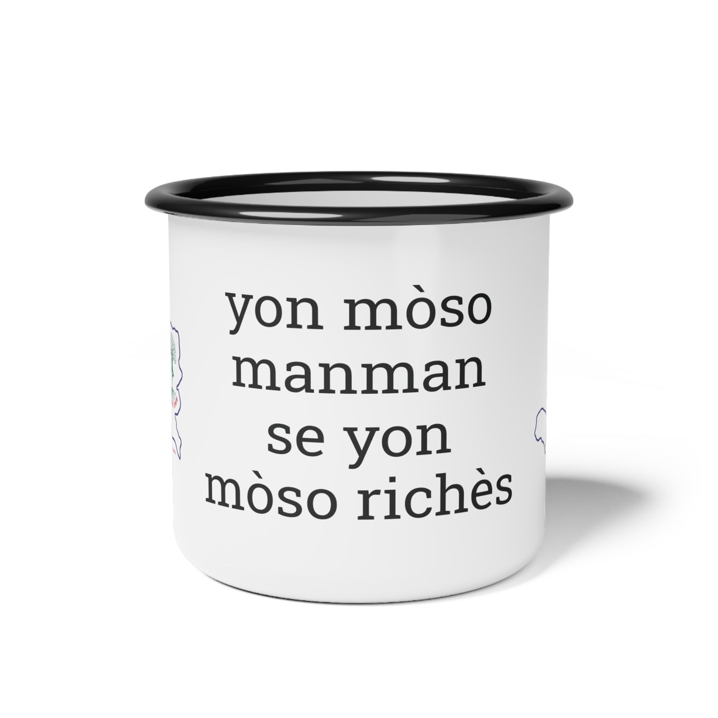 Haïtian Mothers Tass Emaye (Enamel Mug)