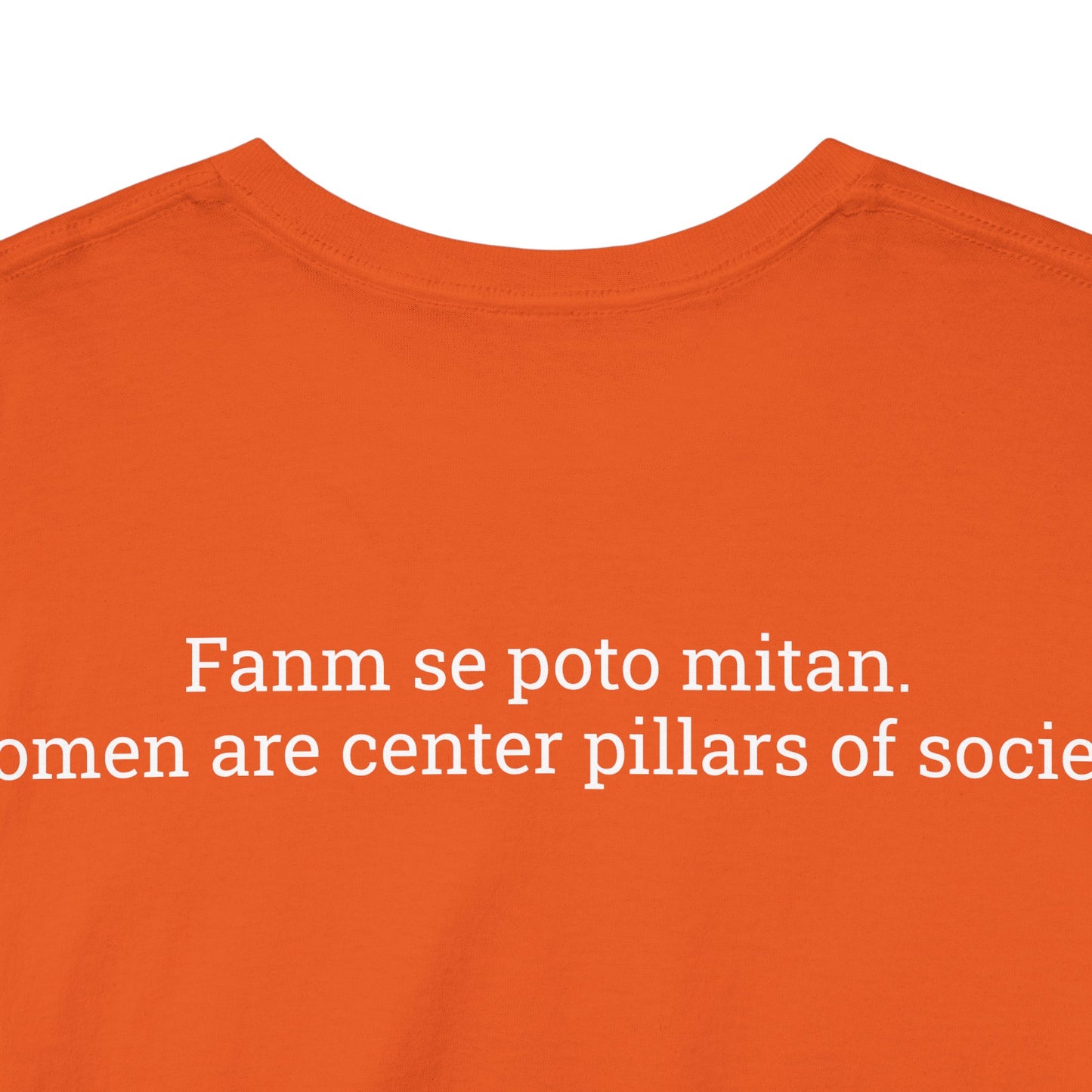 Fanm Ayisyèn se TREZÒ (Haïtian Women are TREASURES) Cotton Tee