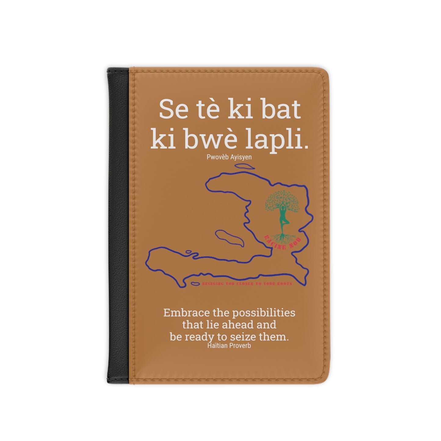 Pwovèb Ayisyen (Haïtian Proverb) Passport Cover