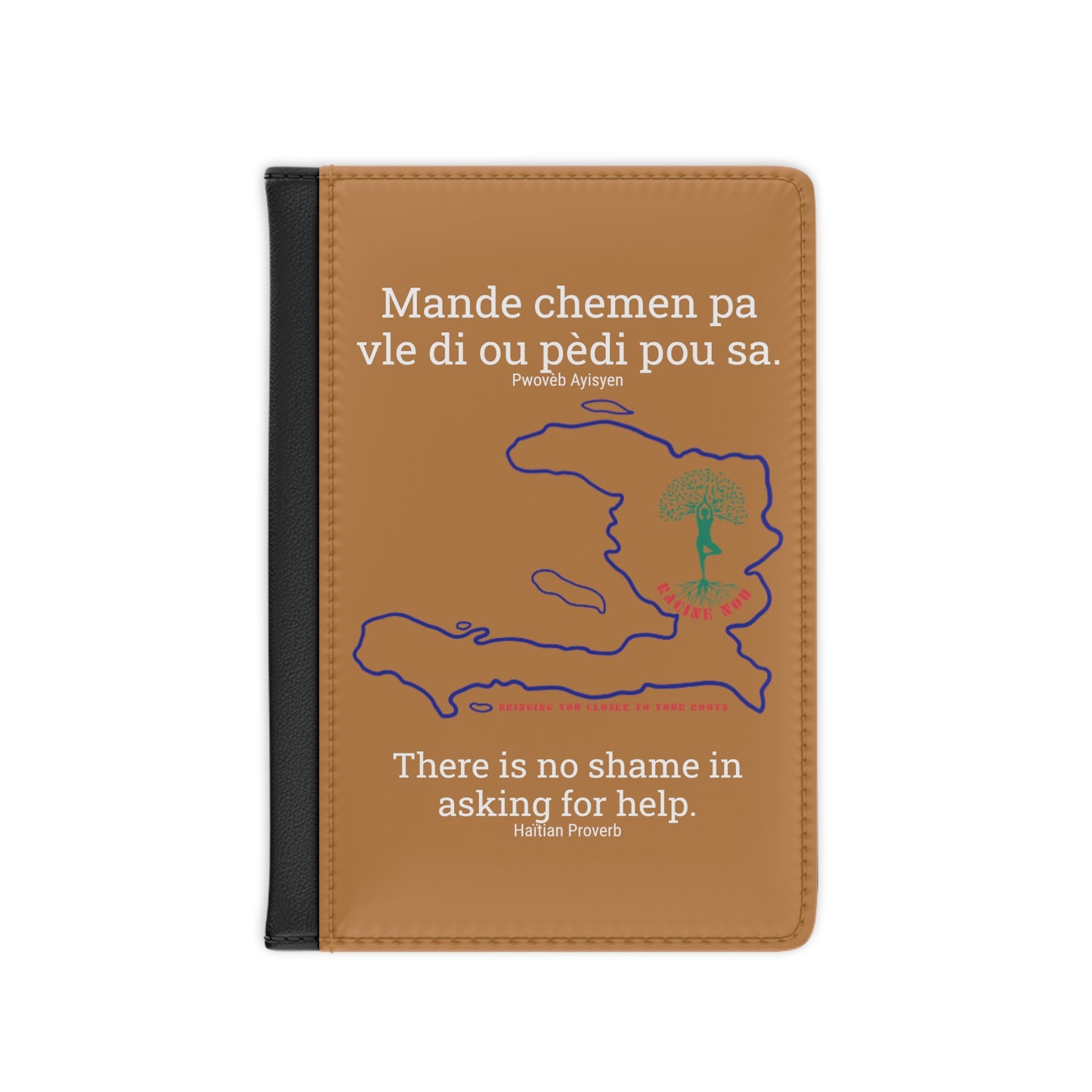 Pwovèb Ayisyen (Haïtian Proverb) Passport Cover