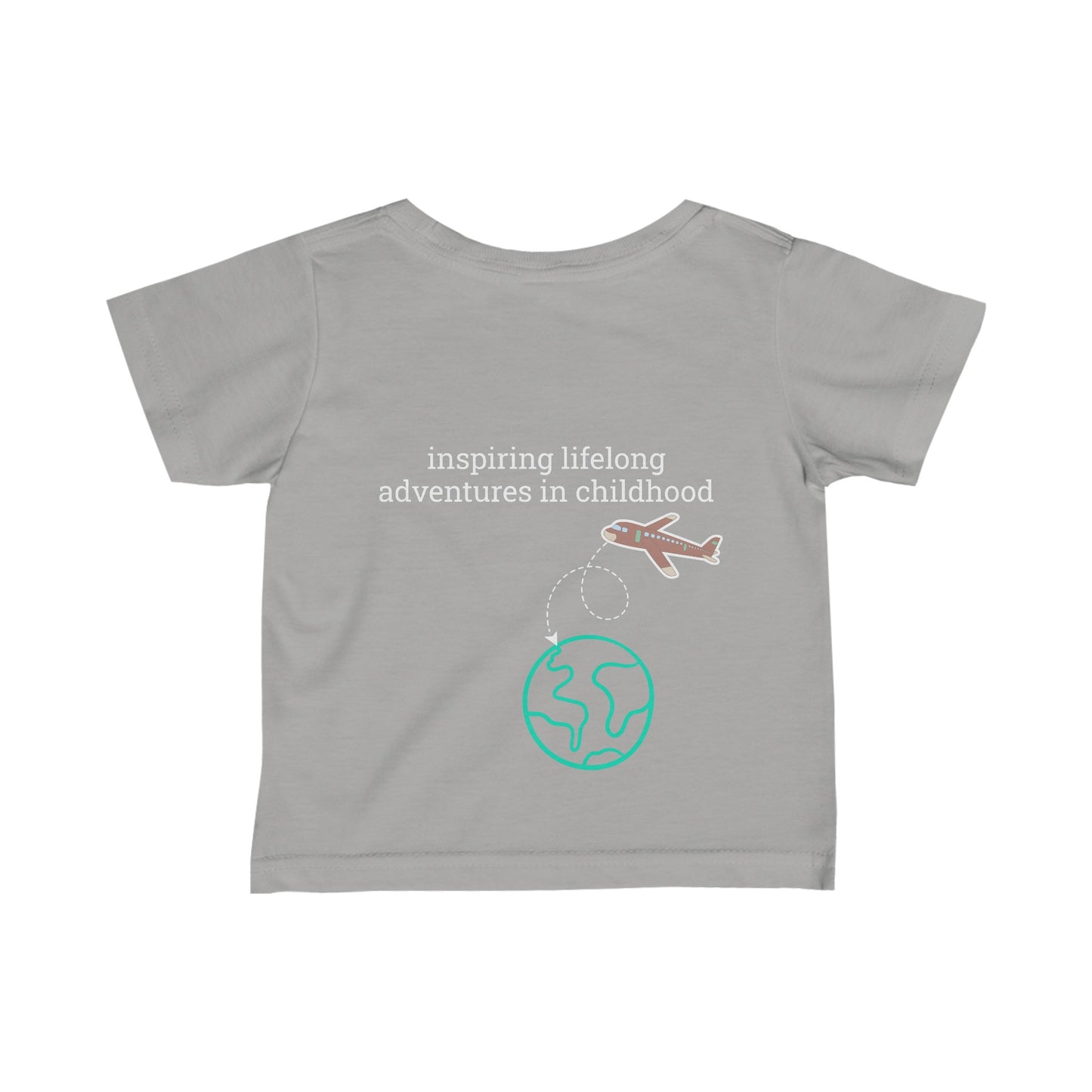 "Adventure Awaits" Infant Fine Jersey Tee (6M-24M)