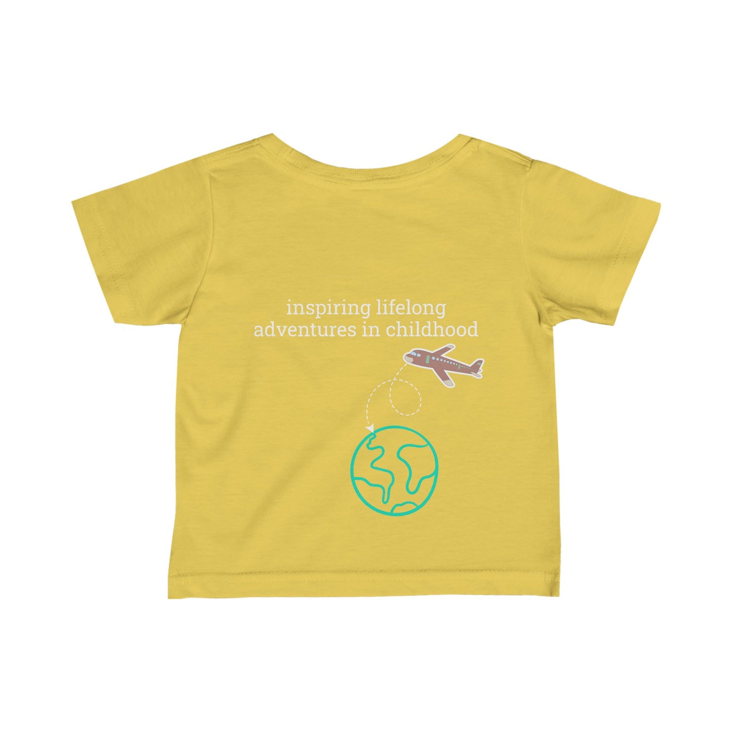 "Adventure Awaits" Infant Fine Jersey Tee (6M-24M)