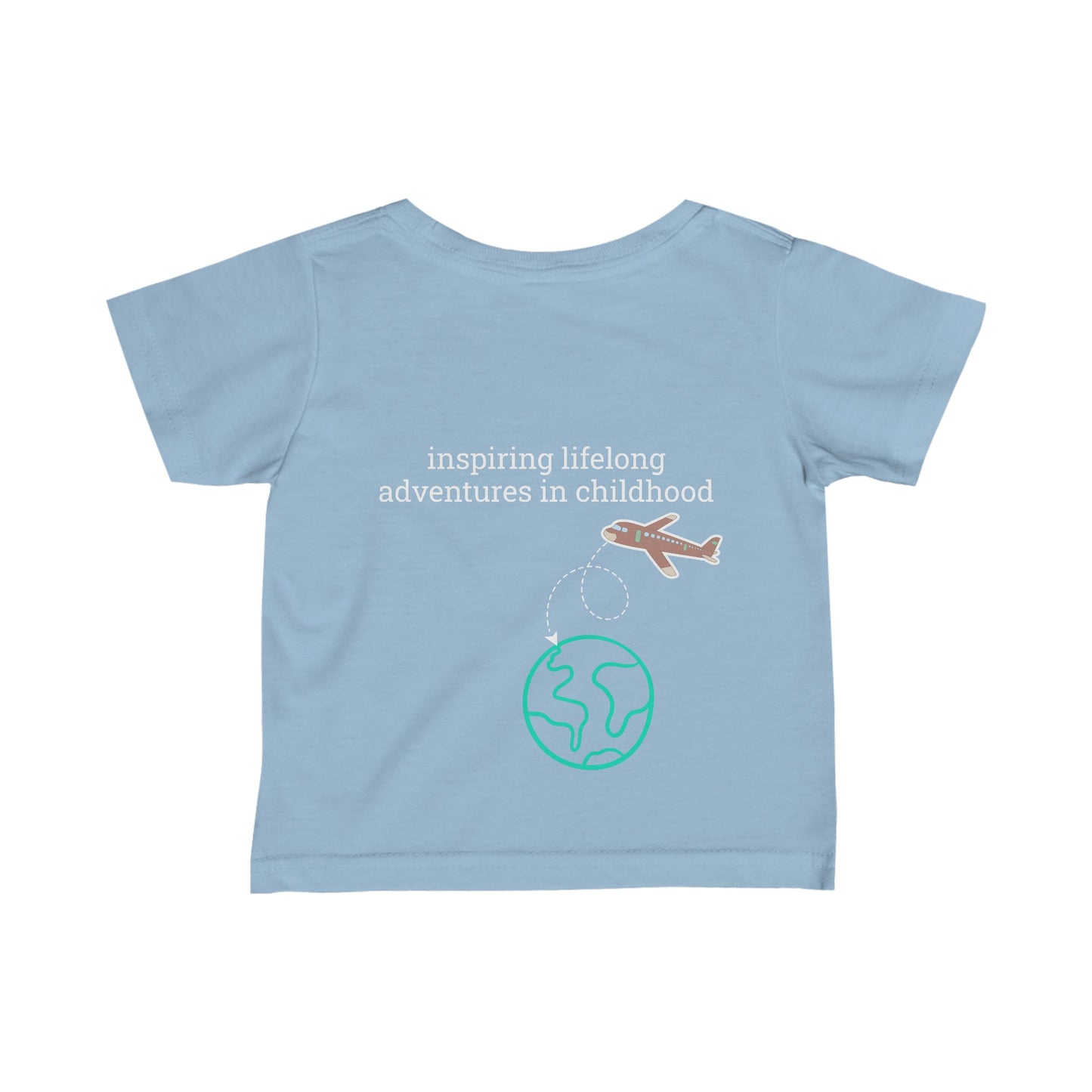 "Adventure Awaits" Infant Fine Jersey Tee (6M-24M)