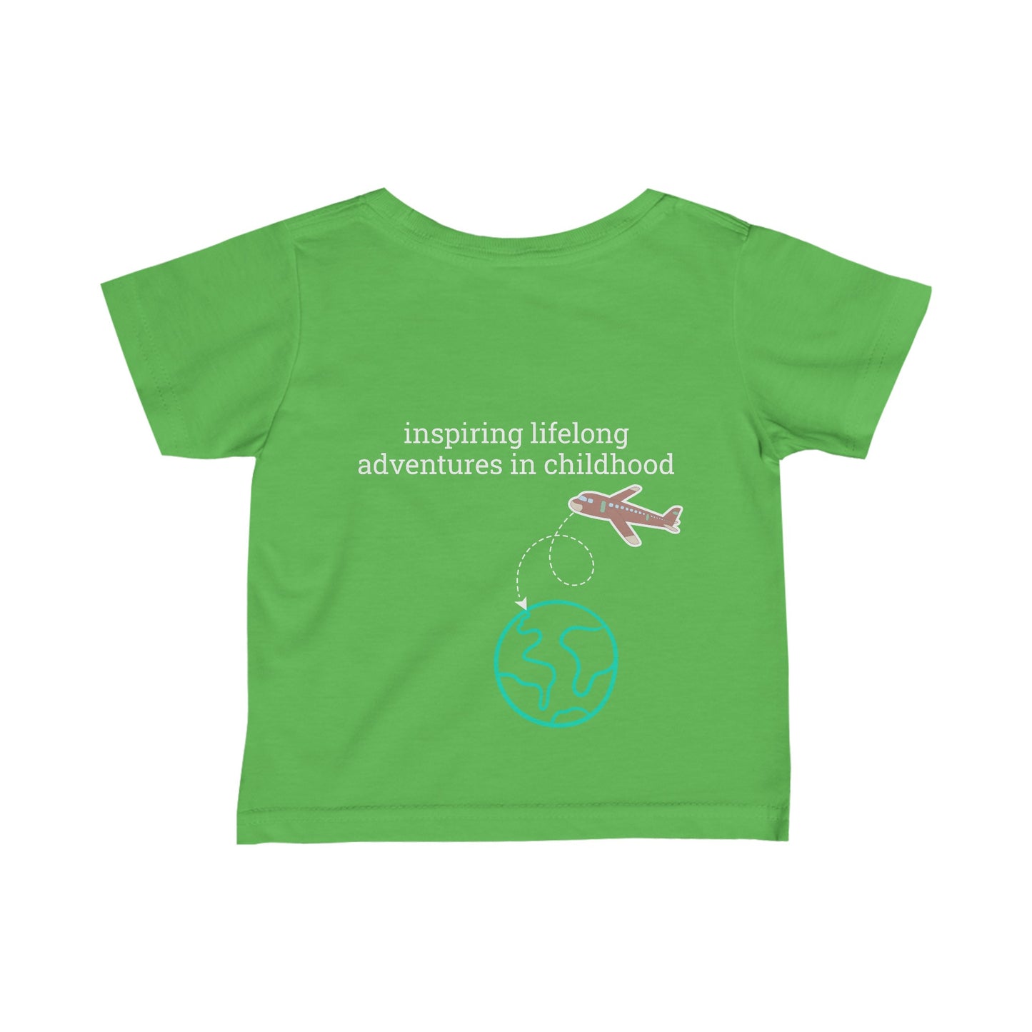 "Adventure Awaits" Infant Fine Jersey Tee (6M-24M)